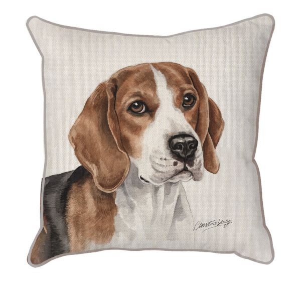 Beagle Dog Scatter Cushion CUS-UK200