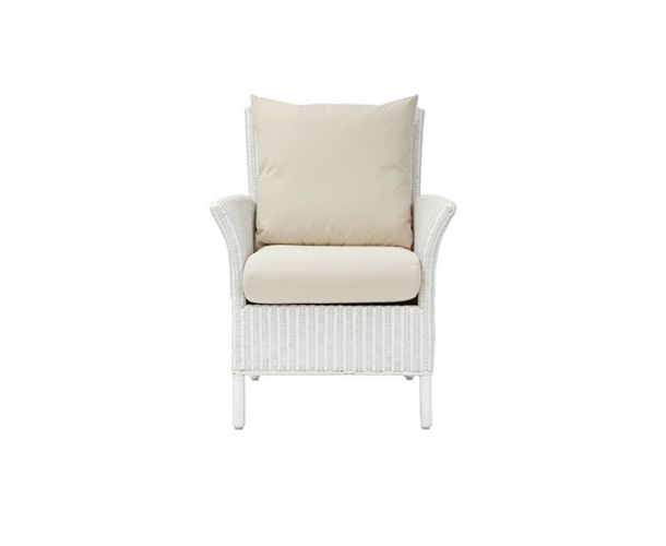 Wilton Lounging Chair – White Wash