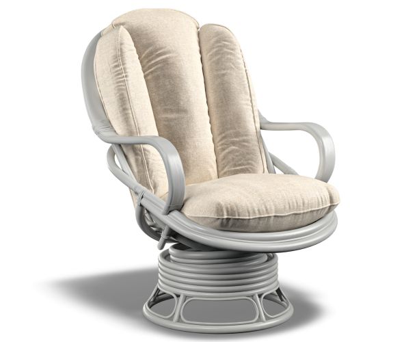 Heathfield Grey Swivel Rocking Chair