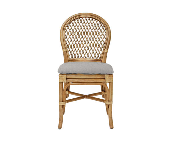 Bistro Dining Chair Natural Wash, Rattan Dining Chairs Indoor Uk