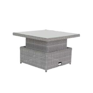 Byron Adjustable Glass Coffee/Dining Table
