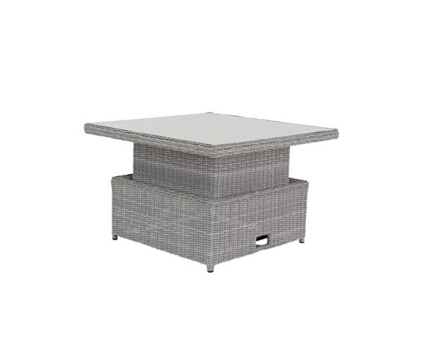 Byron Adjustable Glass Coffee/Dining Table