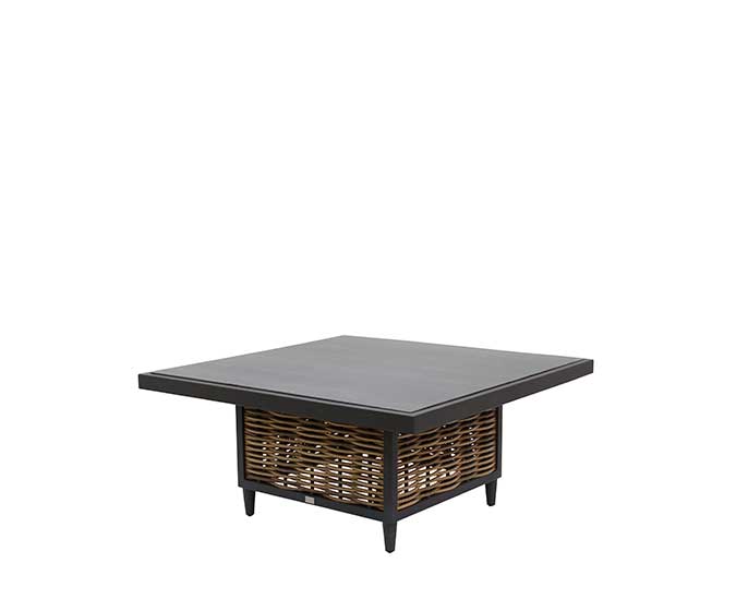 Langley Adjustable Coffee/Dining Table Smoked Oak HPL Top