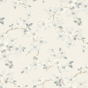 Laura Ashley Iona Silver - Swatch Sample